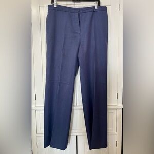 Kasper Women's Navy Blue Straight Leg Dress Pants